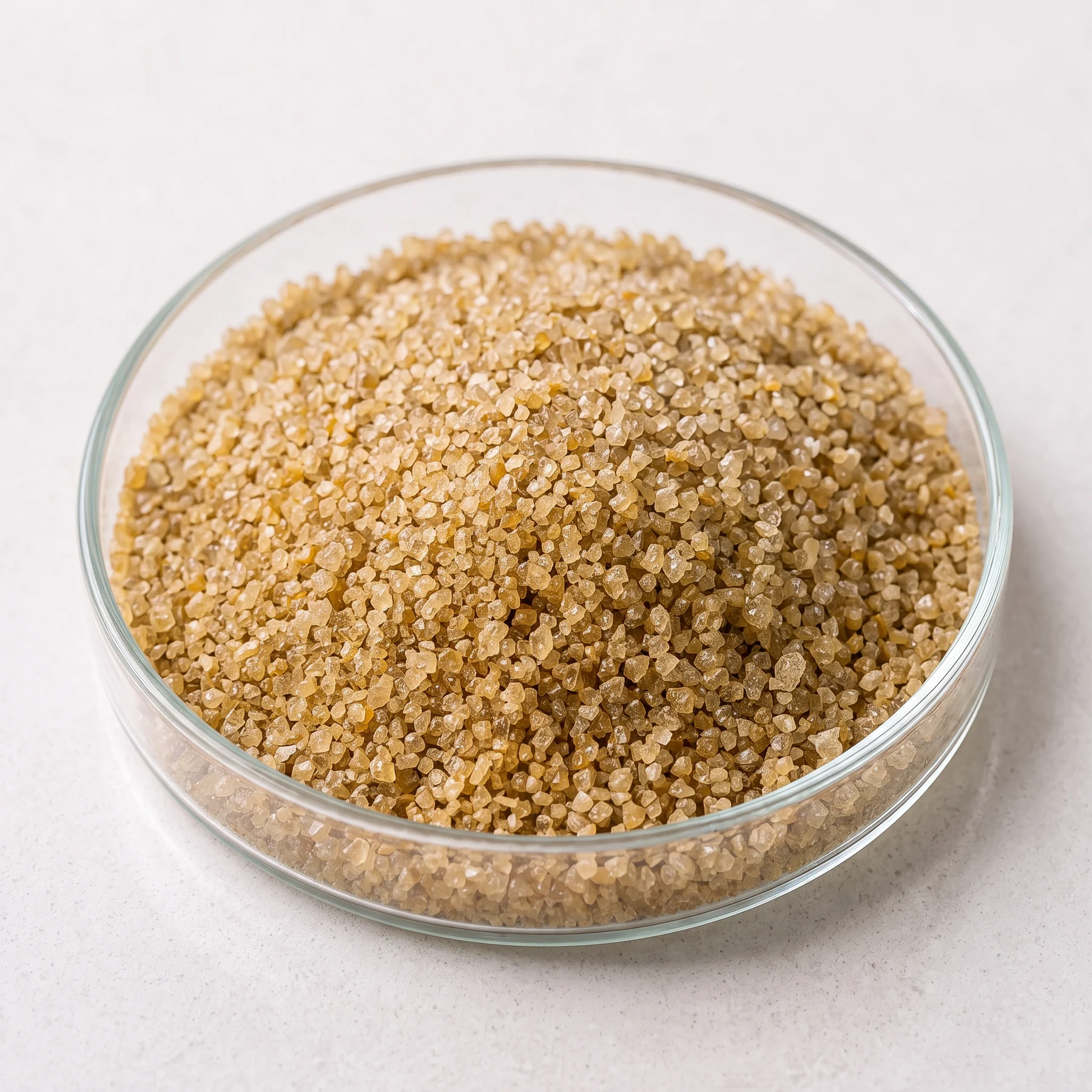 Medium sample appearance