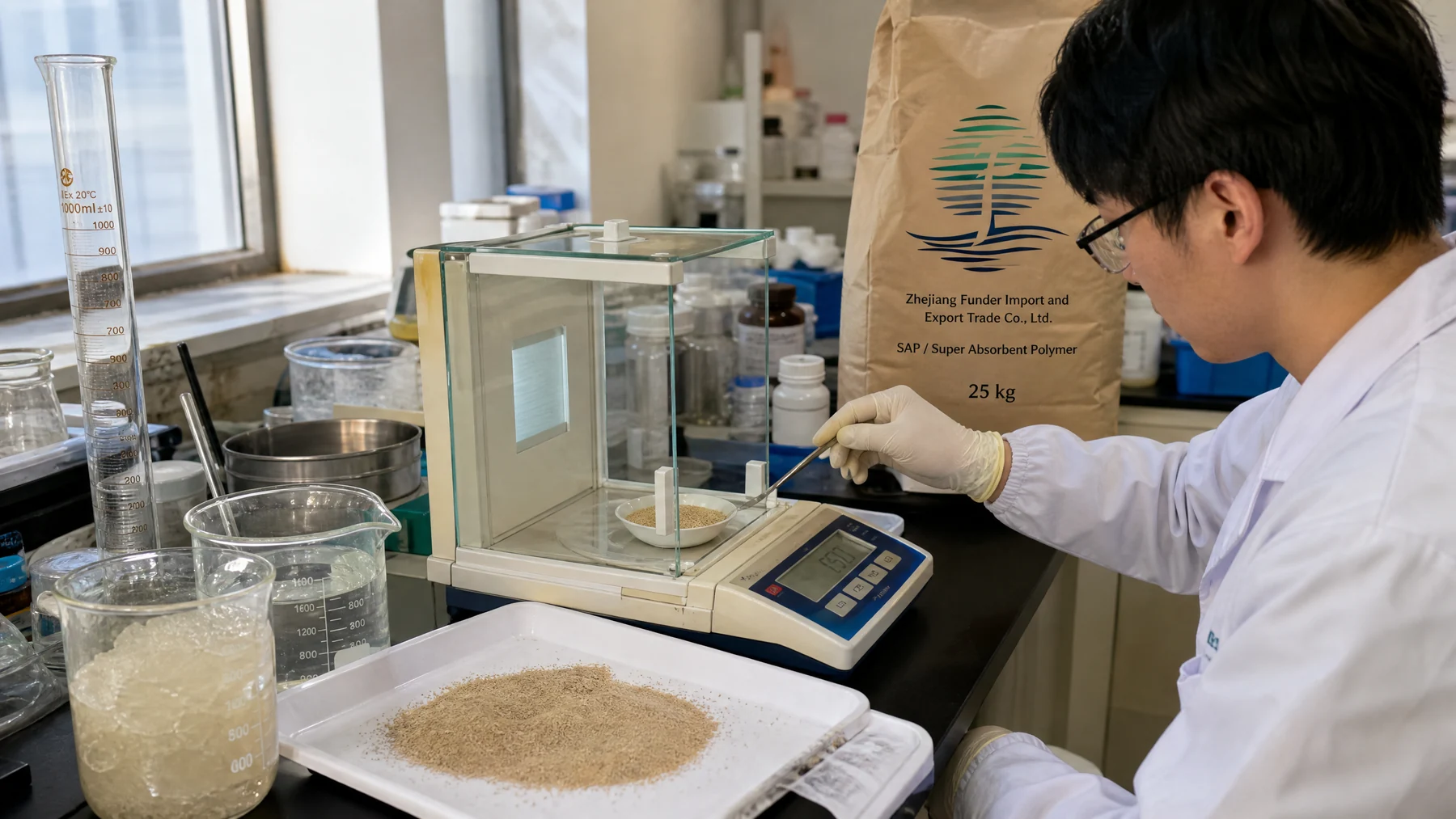 Illustrative laboratory sample observation