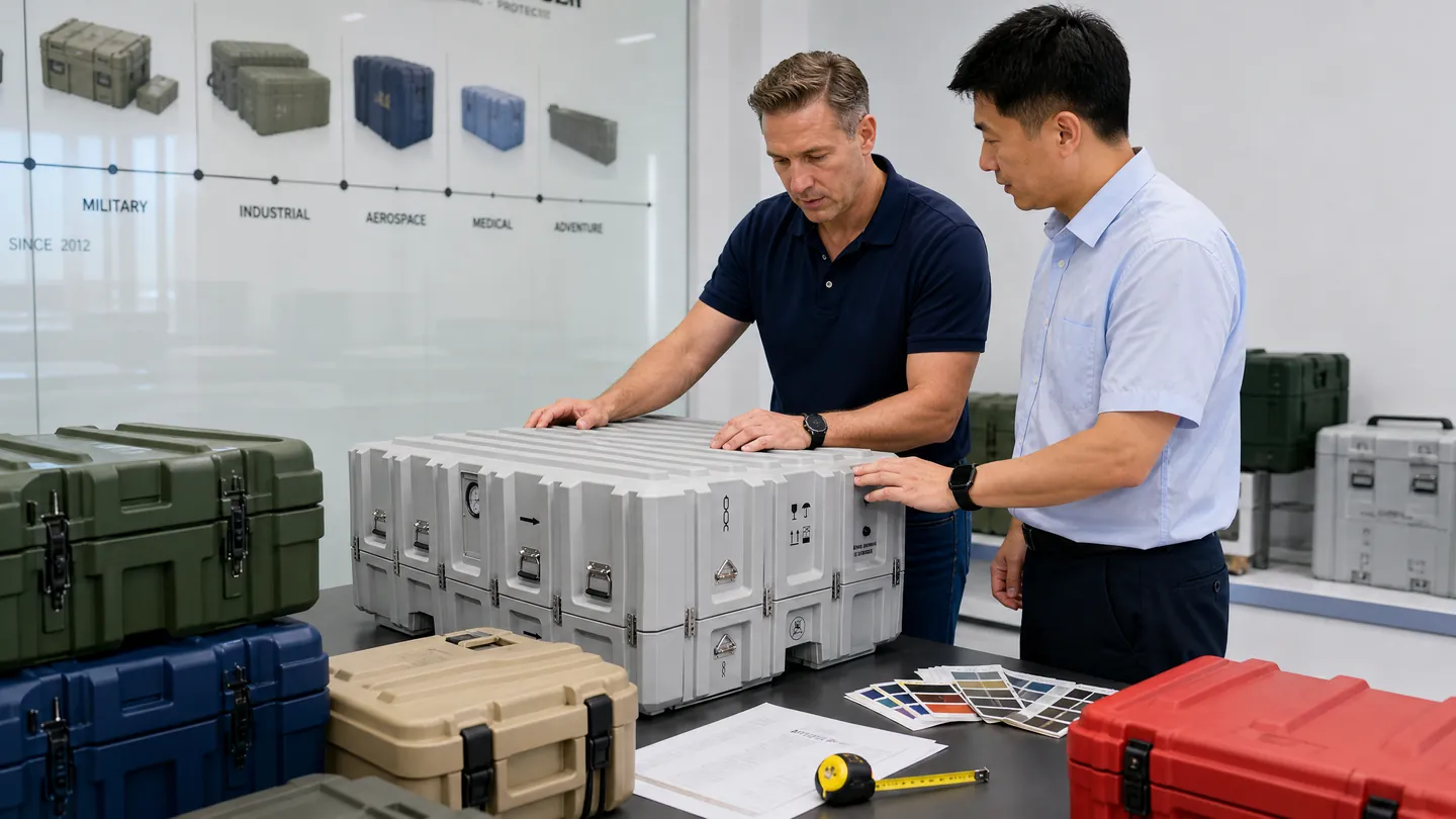 Illustrative equipment case configuration discussion